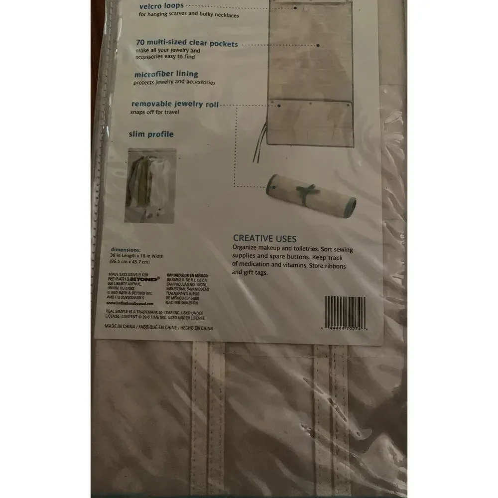 Real Simple Hanging Jewelry Organizer